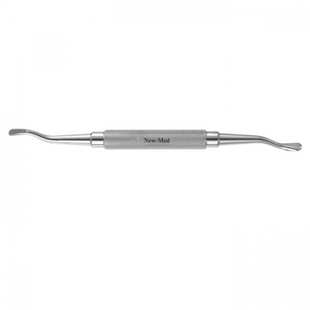 Miller Bone File, Double-Ended, #10, Down-Cutting Teeth, Large & Small Ends, 7" (17.5 Cm)